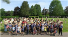Scouts doing a great job decorating cemeteries for Memorial Day