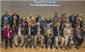 Korean veterans or family members representing those passed away