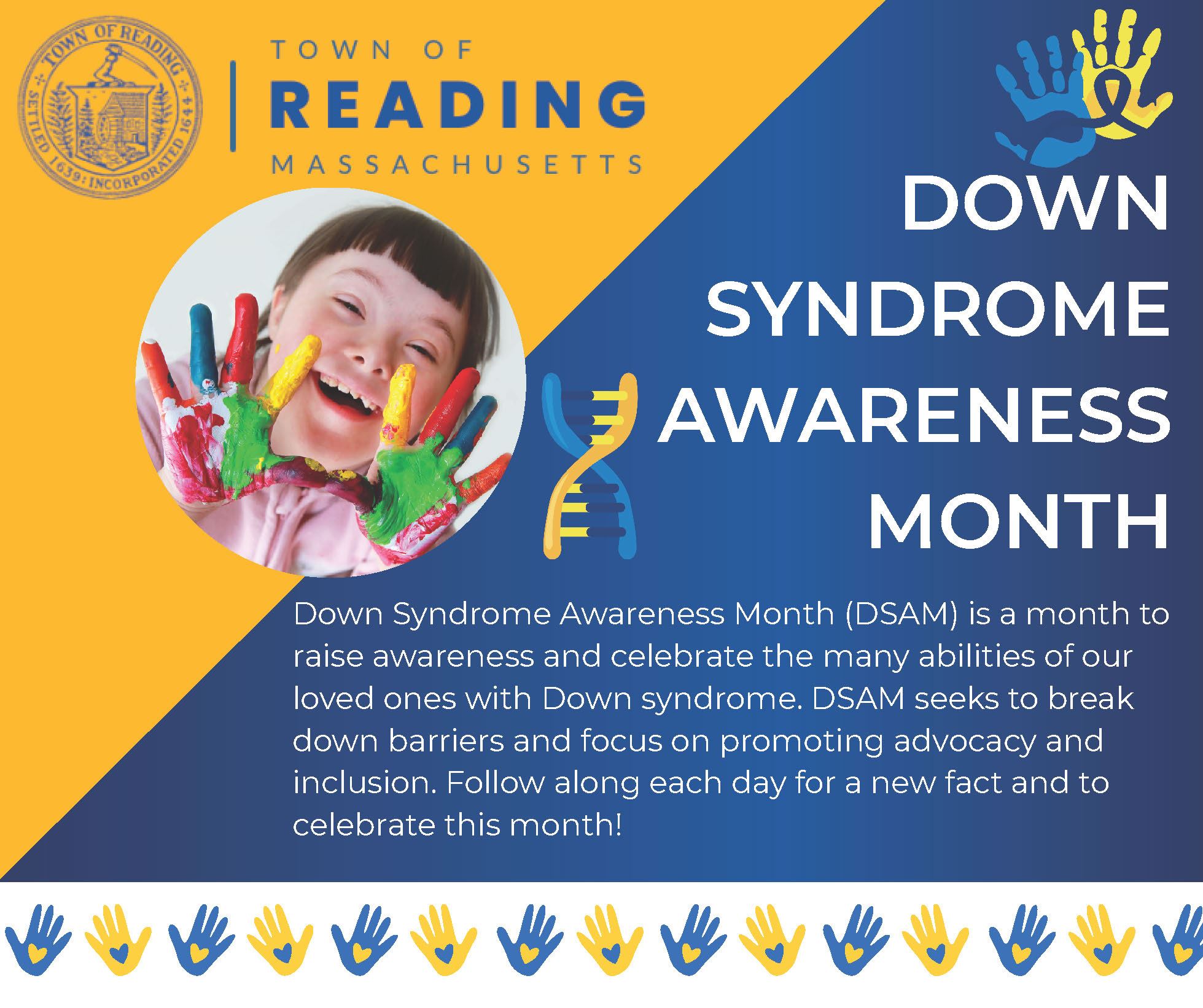 Down Syndrome Awareness Month October