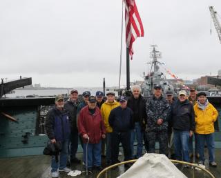 Scuttlebutt visits USS Constitution