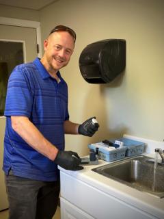 Testing the Town water supply